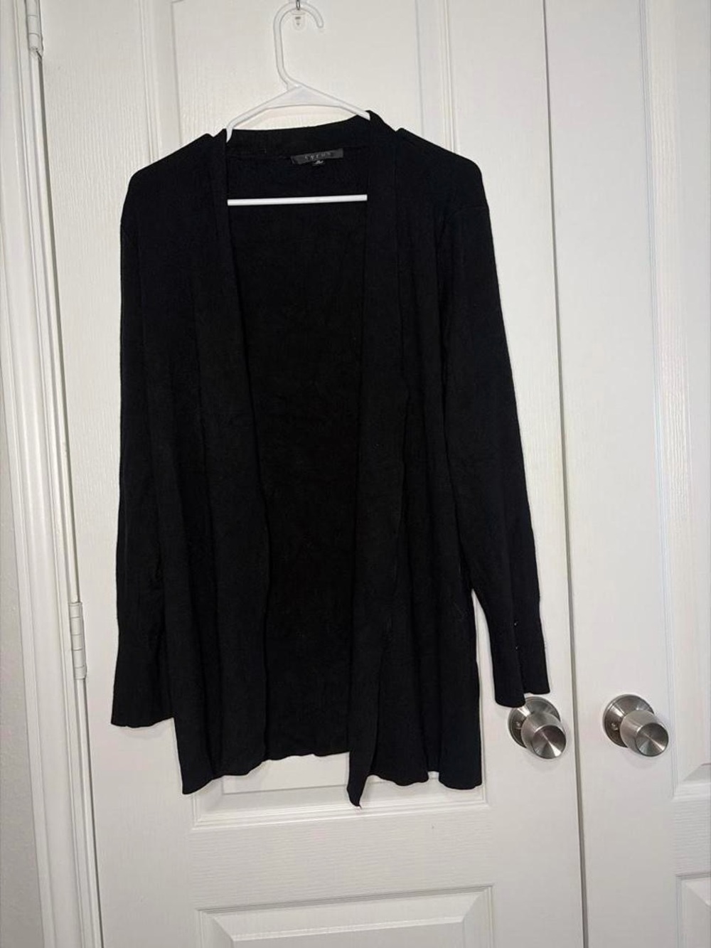 Cyrus Black Open-Front Women's Cardigan